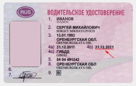 Российские национальные водительских прав  продлевают на 3 года